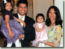 Vikram Gopal and family