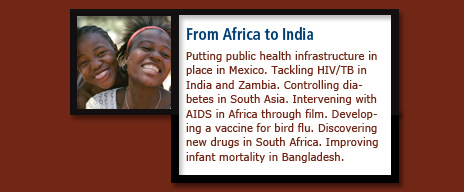 From Africa to India