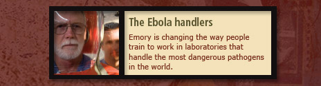 The Ebola handlers
