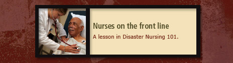 Nurses on the front line