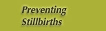Preventing Stillbirths