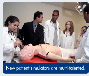 New patient simulators are multi-talented