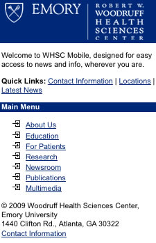 WHSC Mobile