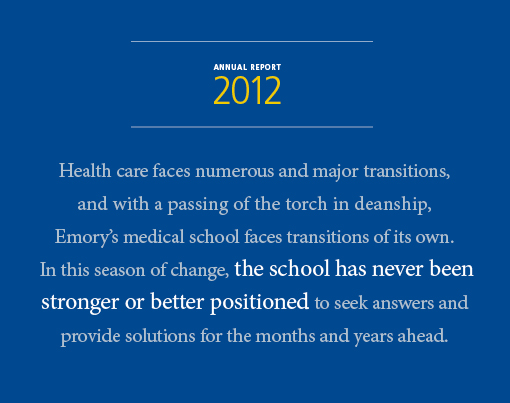 Emory School of Medicine Annual Report