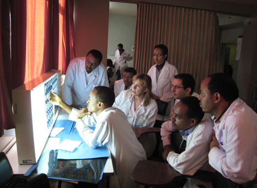 Emory doctor in Ethiopia