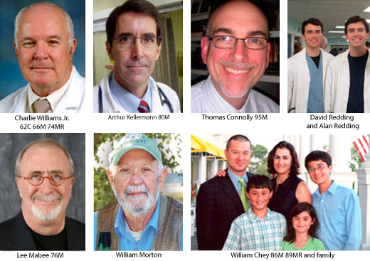 Collage of Emory University School of Medicine alumni