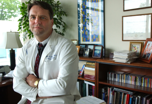 Internist David Roberts leads Emory’s Executive Health Program, which received a gift from a grateful patient. The gift will help enable the Executive Health Program to identify new areas to research