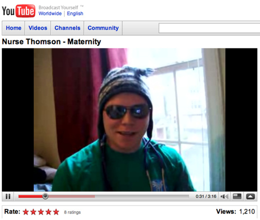 Nurse Thomson on YouTube