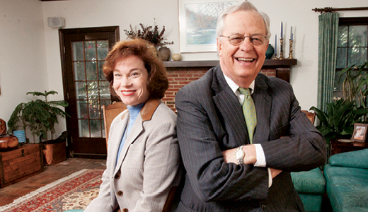 Linda and Richard Hubert are dedicated advocates of global health. She is a professor emerita of English at Agnes Scott College; he is an Atlanta trial attorney.