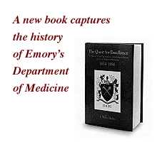 A new book captures the history of Emory's Department of Medicine