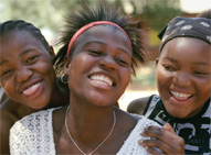 African teens