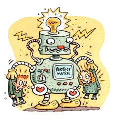 Robot matchmaker