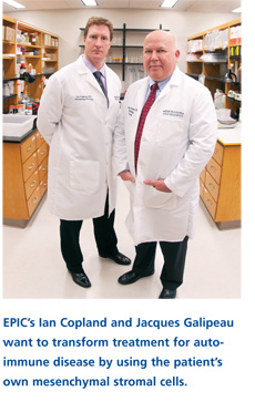 Ian Copeland and Jacques Galipeau
