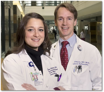 Drs. Annette Esper and Greg Martin